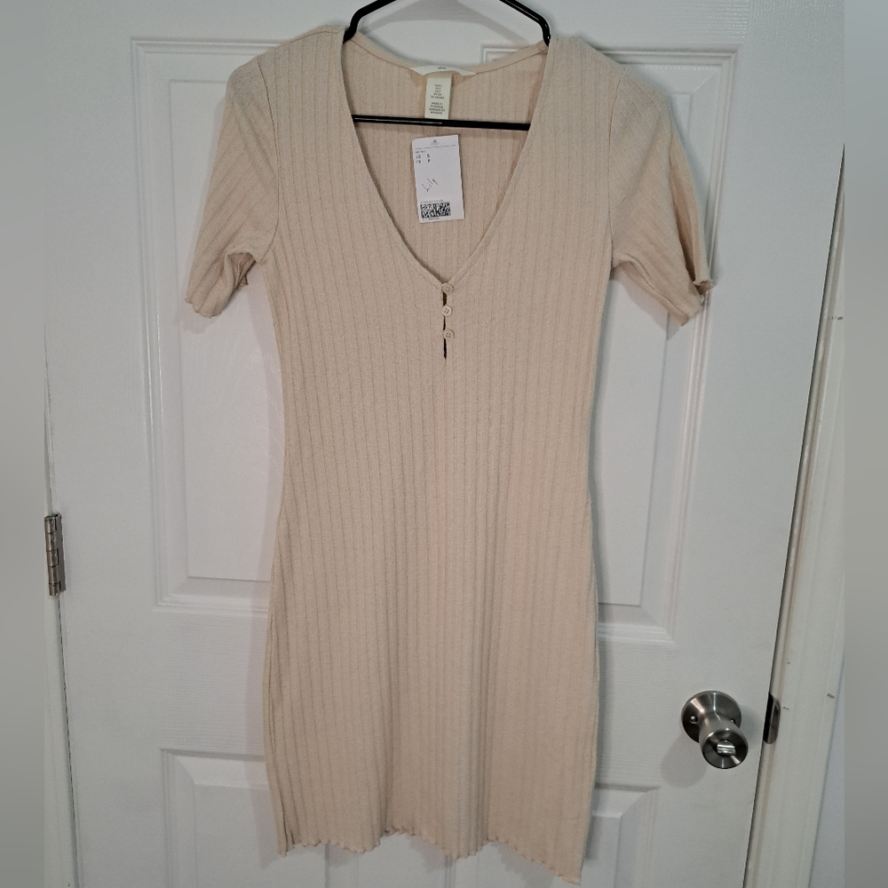 COPY - Ribbed bodycon dress by H&M size S